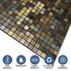 XUANINY Peel and Stick Backsplash Tiles for Kitchen,Bathroom,Fireplace,Self Adhesive Metal