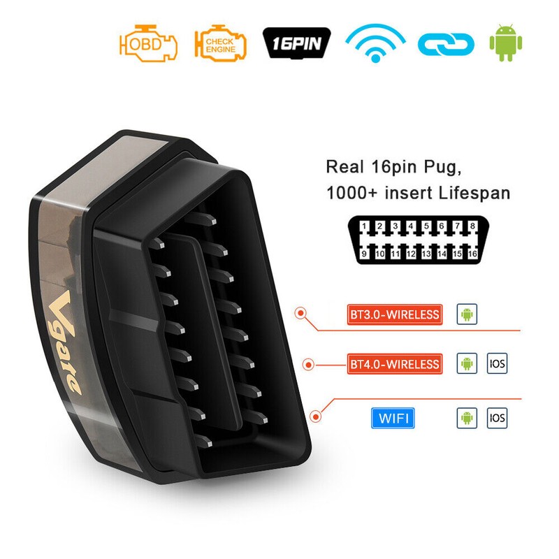 vgate ICar Pro Bluetooth4.0 OBD2 ELM327 Diagnostic Fault Scanner Tool