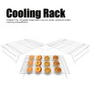 3‑Tier Cooling Rack Collapsible Folding Legs for Cookies Cakes Kitchen