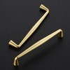 Ravinte 10 Pack 5 Inch Brushed Brass Kitchen Cabinet Handles
