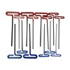 Eklind 8pc Inch,Cush Grip Hex T-Key Set,9 inch arm,Multi,50914