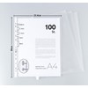 A4 Punched Pocket Top Loading 11.8 x 9.2in,100 Sheet Page