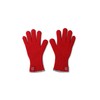 Holison Holy Sun Bless Wool Rib Finger Gloves Urban Red