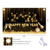 Ouksma 7x5FT 2024 New Year Backdrop for Stunning Celebrations 2024