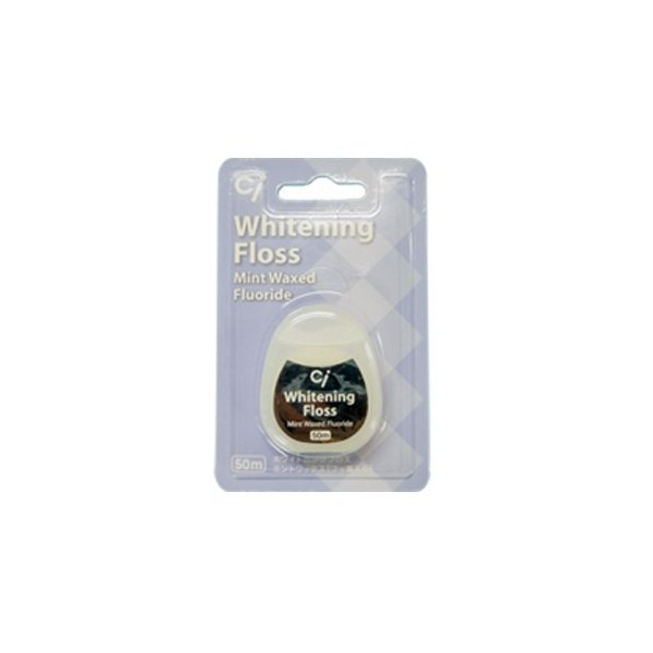 Ci Whitening Floss Mint Wax with Fluorine 164.4 ft (50 m) [RCPmara1207]