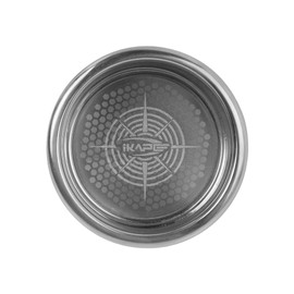 IKAPE 54mm Espresso Filter Basket, 16-18g High Precision Extraction Portafilter Basket, Compatible with 54mm Breville/Sage Espresso Machine(Honeycomb)
