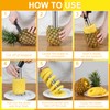 Pineapple Corer and Slicer, Sopito Pineapple Corer Stainless Steel Pineapple