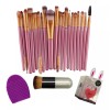 Compra y Más Set 22 Brochas Maquillaje Profesional Juego Brocha