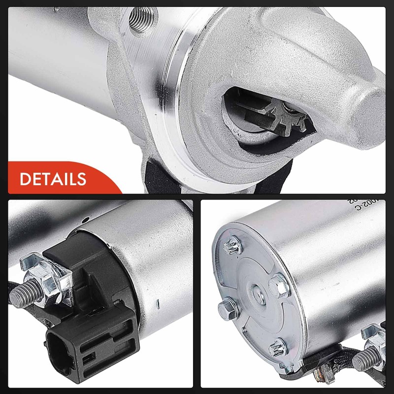 A-Premium Starter Motor Compatible with Hyundai Genesis 2014-2016 & Genesis