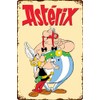 LUCKYLINDE - Retro Tin Sign, Asterix and Obelix, French Cult