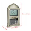 1Pcs Plastic Islamic Prayer Digital Calender Time Display Alarm Wall