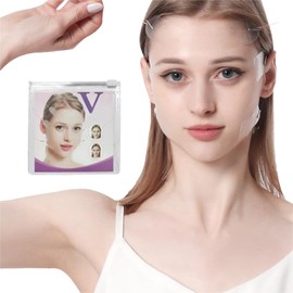 JYNARIX 40 PCS Face Lift Tape, Invisible Face Lift Patches with 8 Lifting Ropes Instant Facelift, Tightening Lifting Makeup Tool Chin Lift Tape Suitable for Everyone