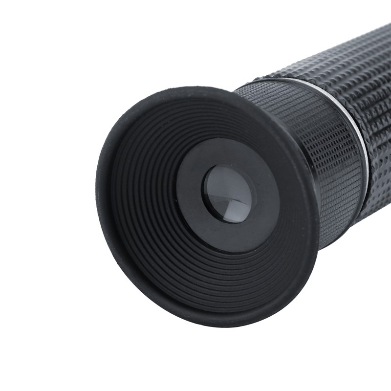 Handheld 0-100% Salinity Refractometer Salinometer Sea Water Salt Concentration Tester