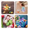 Easter Stickers,100Pcs Easter Egg Stickers,Egg Stickers Easter,Easter Eggs Stickers,Easter Vinyl