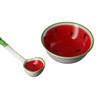 Leadigol Dessert Bowl with Spoon Watermelon Shape Rice Soup Bowl