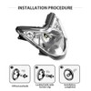 YSY H4 LED Motorcycle Headlight Bulb Hi/Lo Beam 20W 2000LM