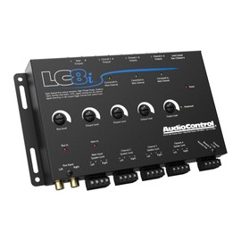 AudioControl LC8i Black 8-Channel Line Output Converter with Auxiliary Input