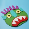 Go Away Big Green Monster Felt Hand Puppet, Detachable Eyes,