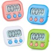 Magnetic Kitchen Timer Clock, Minute Cooking Timer,Digital Minute Countdown Timer,4