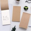 Blank Flip Book, 6 Pack Retro Kraft Mini Sketchbooks, Pocket