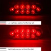 2Pcs 12V LED Truck Trailer Stop/Turn/Tail Brake Lights 6" Oval