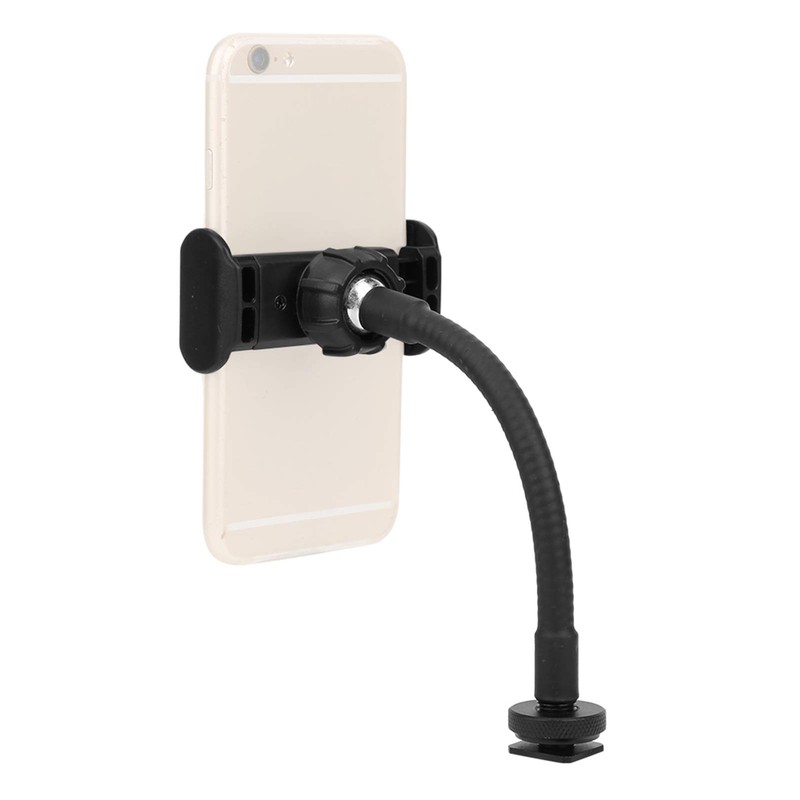 Portable Hose Phone Clip Smartphone Live Broadcast Clamp Holder Ring