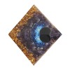 Crystal Pyramid Exquisite Beautiful Pyramid Power Stone Ornament for Desks
