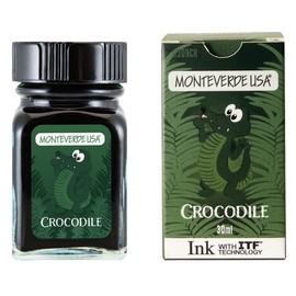 Monteverde G309CR Ink Bottle 30 ml - Jungle Crocodile (Green)