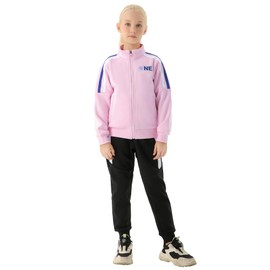 Girls Sweatsuit Set - 2 Piece Girls Tracksuit Full Zip Up Jacket & Jogging Set Sweatshirts and Sweatpants for Kids Girls