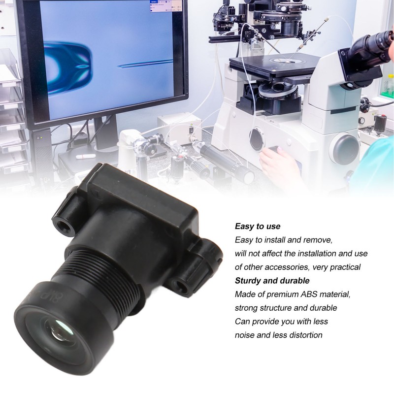 4mm F1.0 Lens HD 8MP 104 Degrees Wide Angle Durable