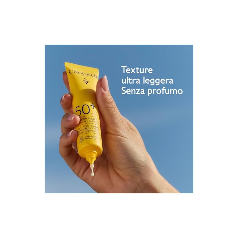 Caudalie Fluid muy alta protección SPF50+ 40 ml | Vegano