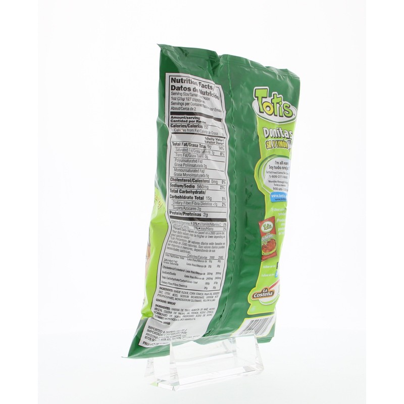 Totis Lemon-Salt Snacks - Donitas Sal Y Limon 1.76 Oz