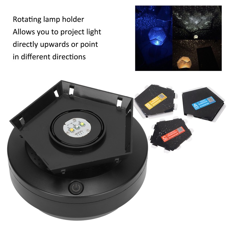 Multifunctional Star Projector Sky Projection Lamp Bluetooth Speaker Planetary Projector