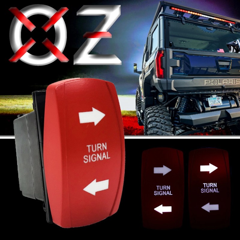 OZ-USA Turn Signal Amber & Red LED Pulse Busbar Plug