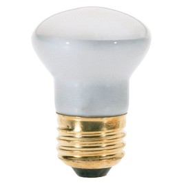 Satco S3604 120V Medium Base 25-Watt R14 Light Bulb, Clear