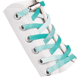 SULPO Elastic rubber shoelaces without ties, flat, with twist closure, laces for Kids and Adults