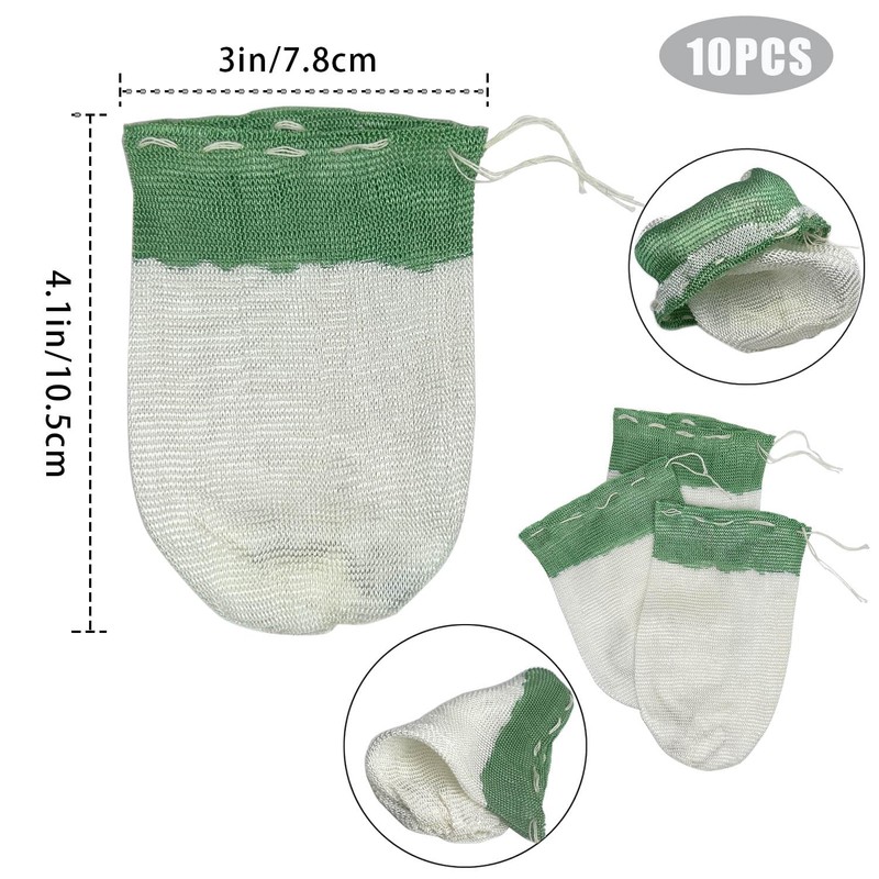 10pcs Propane Lantern Mantles String Tie Lantern Mantles for Outdoor