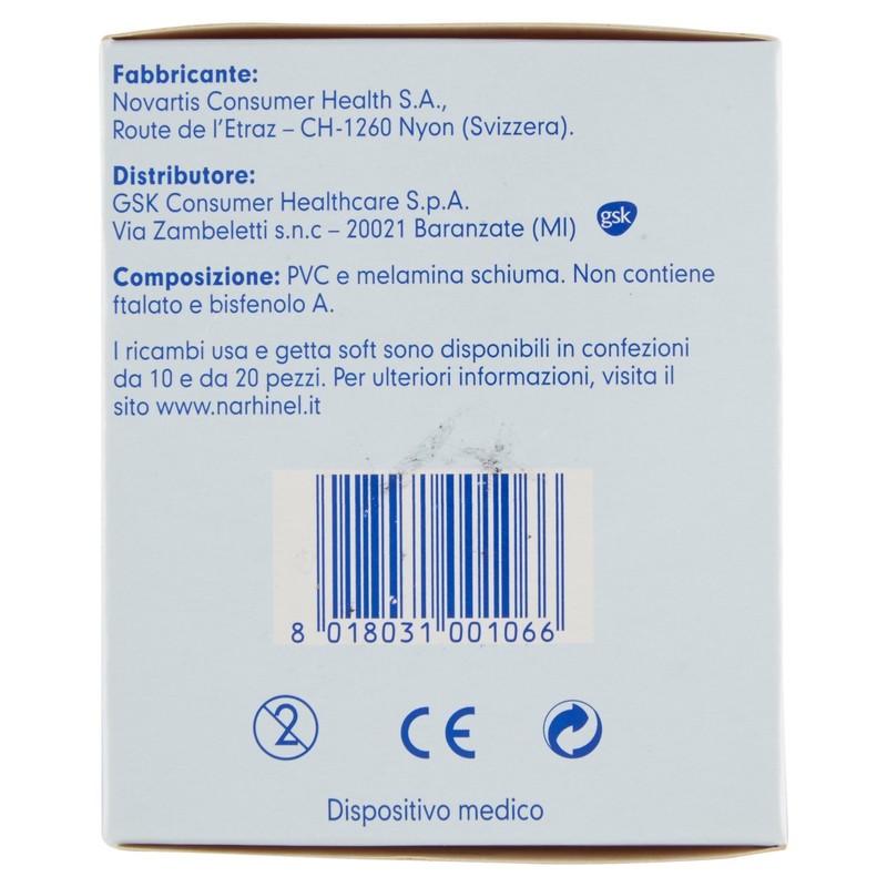 Narhinel Nasensauger 20 Ricambiazur