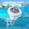 BALDR Water Thermometers Only, Indoor Outdoor Floating Pool Thermometer for