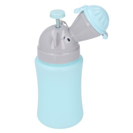Taza para Orinal para bebé, Sellado Ergonómico, Taza de Entrenamiento para Orinar para Niños, PP, Portátil, Resistente a Caídas para Emergencias (Azul para niño)