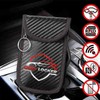RFID Protection Car Key Blocking Faraday Pouch Carbon Fiber Compatible