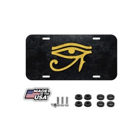 BLVD Eye of Horus  Front License Plate Egypt Egyptian wadjet Eye of Ra  symbol NEW