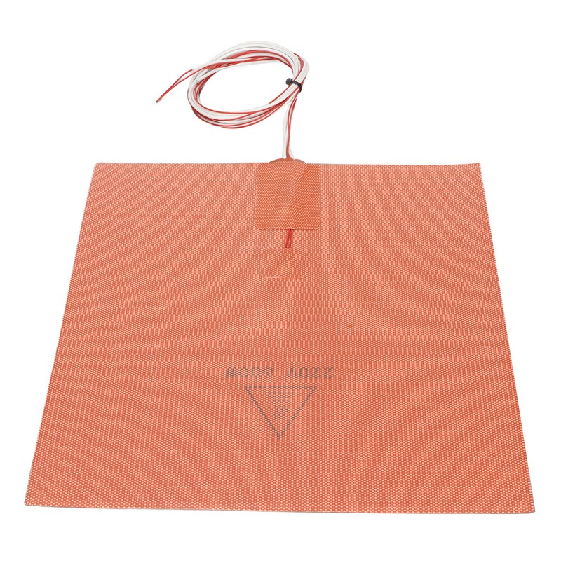 Silicone Heating Pad 280x280mm 600W High Temperature Resistance Hot Bed