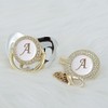 MIyocar All Handmade Bling Baby Pacifier and Clip Set 26
