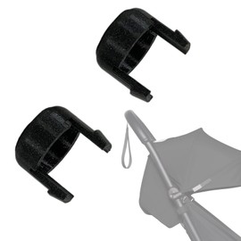Sevomie 2pcs Button for Babyzen YOYO/YOYO + / YOYO² Stroller Replacement Parts Compatible with Babyzen YOYO/YOYO + / YOYO² Stroller Accessories （Black）