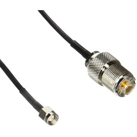 第一電波工業 ダイヤモンド M-SMA変換ケーブル 1.5DS-EXL(1m) 1D1SR
