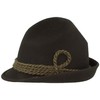Breiter Original Men's Traditional Hat, Felt Hat, Hiking Hat, Pointed