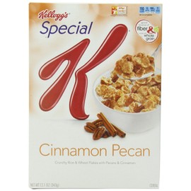 Kellogg's Special K Cinnamon Pecan Cereal, 12.1 Ounce (3 Pack)