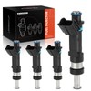 A-Premium Set of 4 Fuel Injectors Compatible with Scion iQ