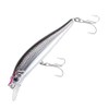 Alpha Tackle Crazy Dizzy Minnow 90HS #06 Metallic Silver Lure